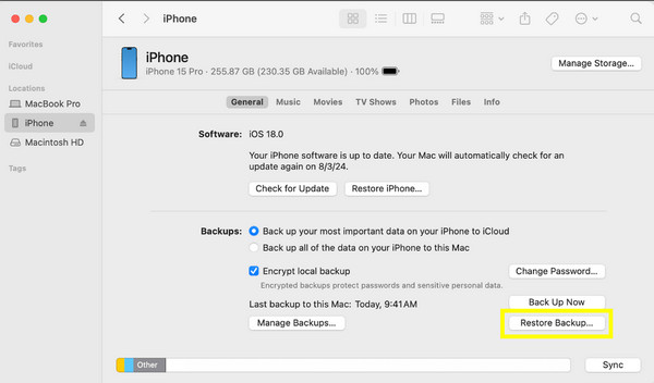Macで削除された連絡先を復元する