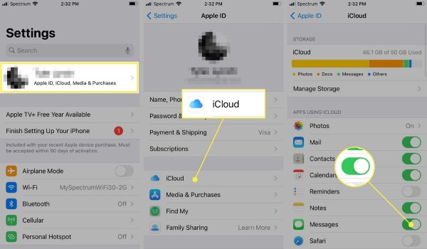 Restaurați mesajele șterse din iCloud pe iPhone