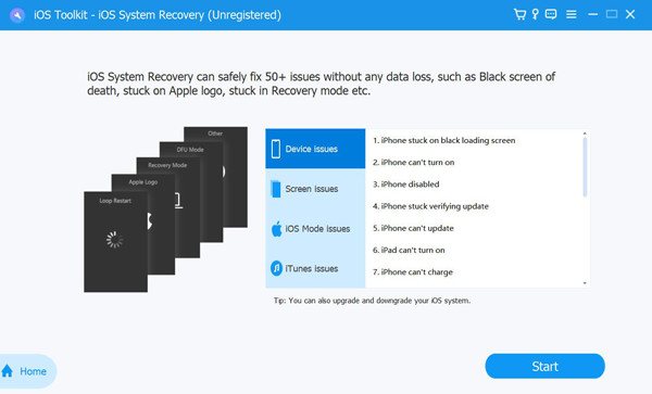 iOS-systemåterställning 4easy