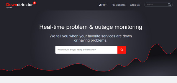 ตรวจสอบการขัดข้องของเครือข่ายผู้ให้บริการ