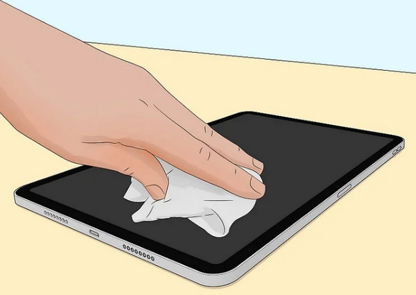 Remove The Screen Protection from ipad