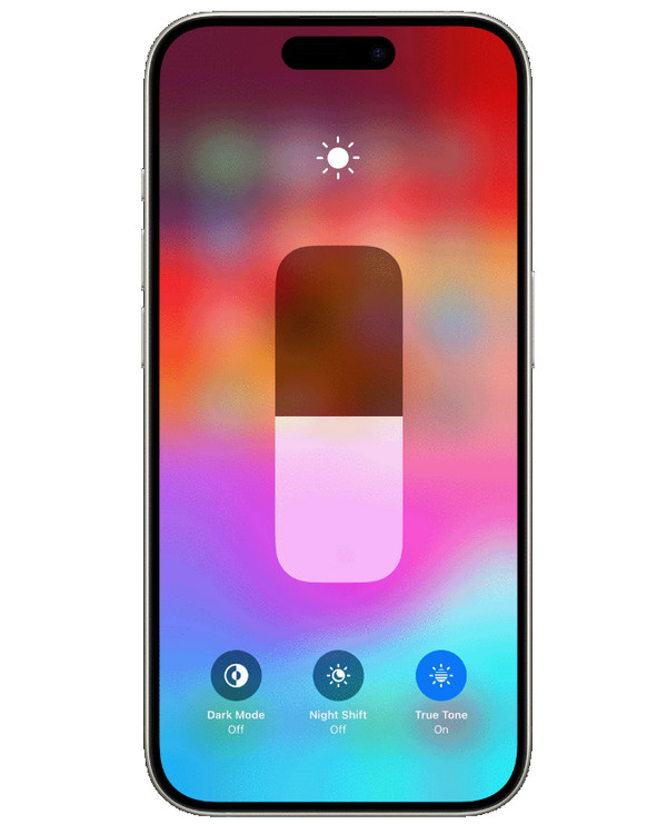Wyłącz True Tone i Night Shift