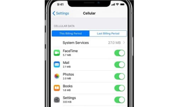 Habilitar datos móviles