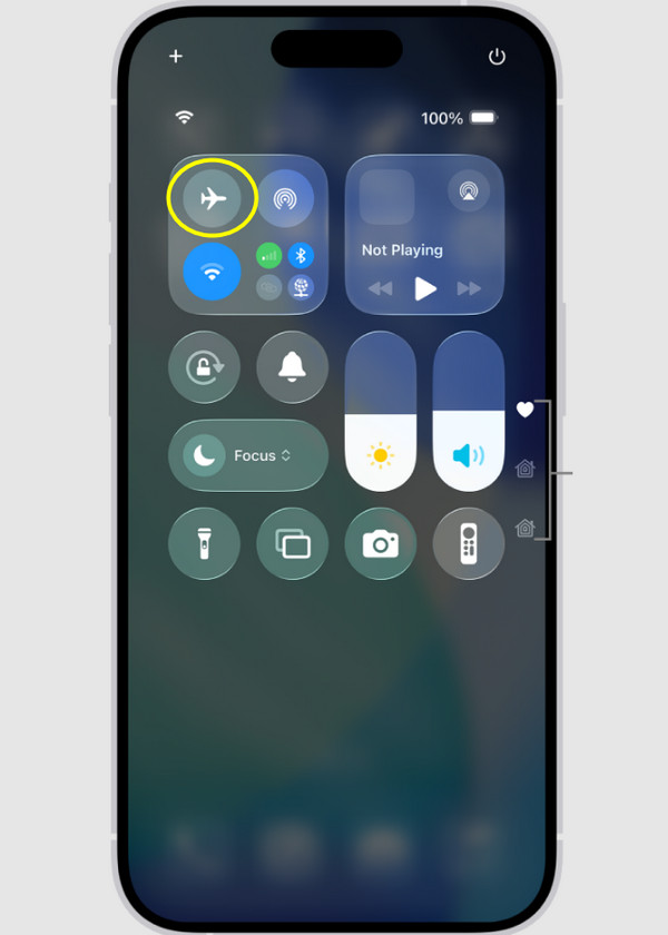 Activar y desactivar el modo avión