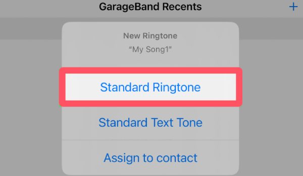 Anpassa ringsignal iPhone