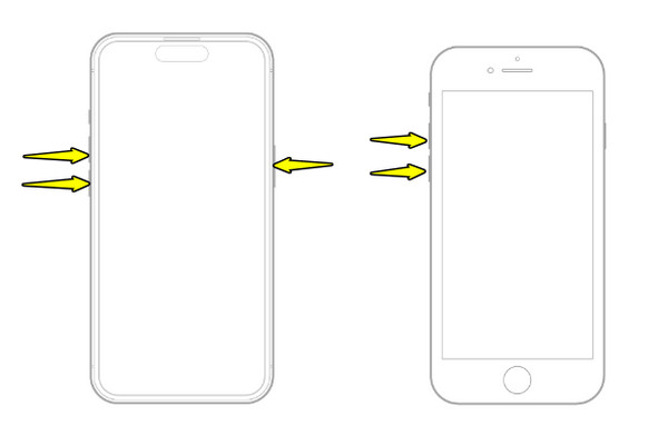 iPhonen kovakäynnistys
