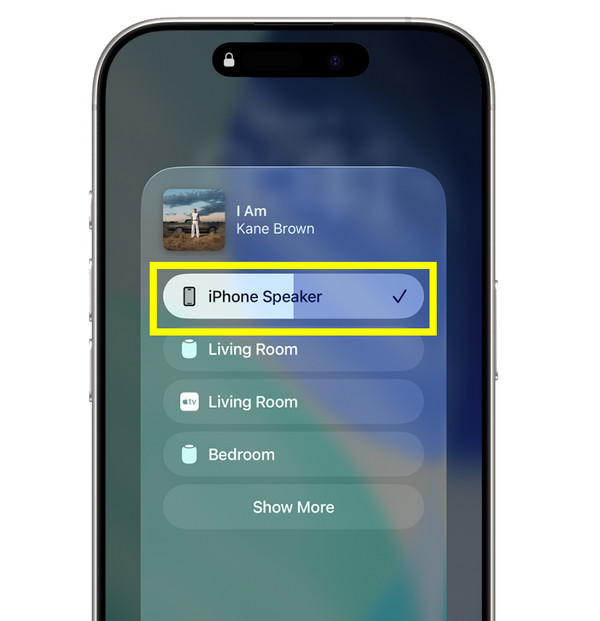 Seleziona iPhone Airplay