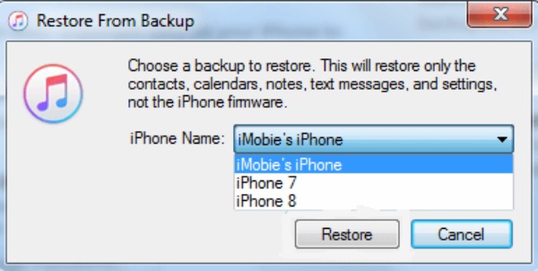 Opțiuni de backup pentru iPhone