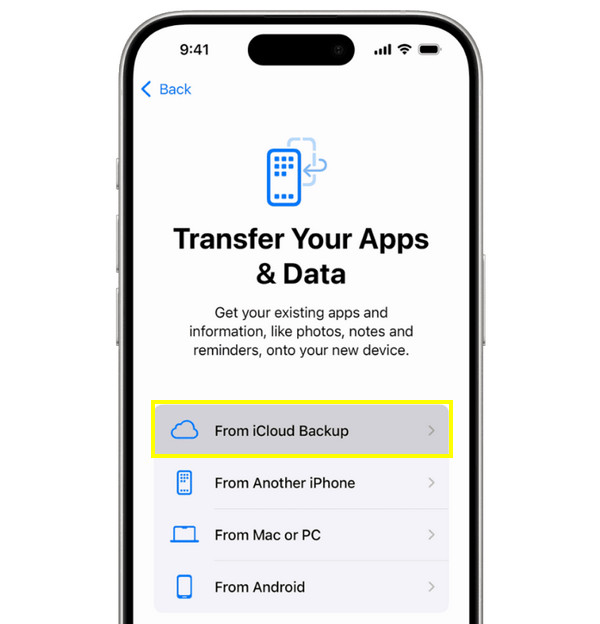iCloudで最近削除した写真を復元する
