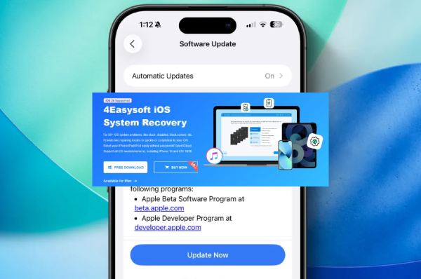 Uppdatera iOS