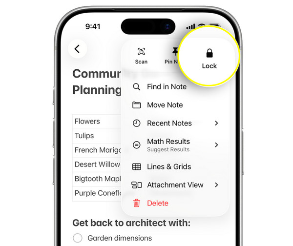 Zaključaj bilješke Sakrij fotografije na iPhoneu