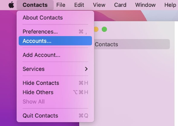 Contacts Mac
