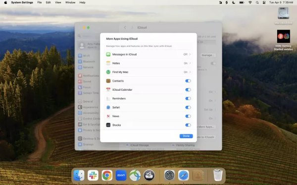 Contacts iCloud Mac