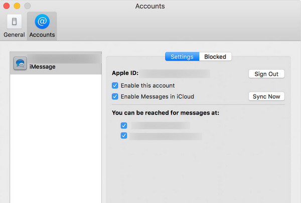 iCloudでメッセージを有効にする