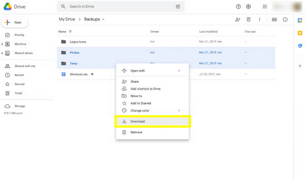 Загрузка файлов с iPad через Google Drive