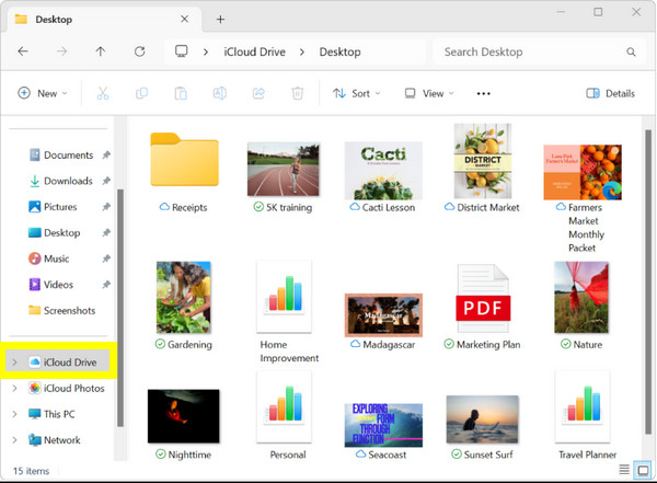 iCloud открыт на ПК