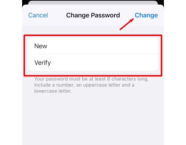 เริ่มเปลี่ยนรหัสผ่าน