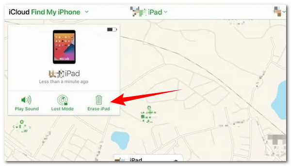 iPadin lukituksen avaaminen toisella laitteella