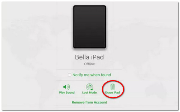 iPadin lukituksen avaaminen Etsi MY