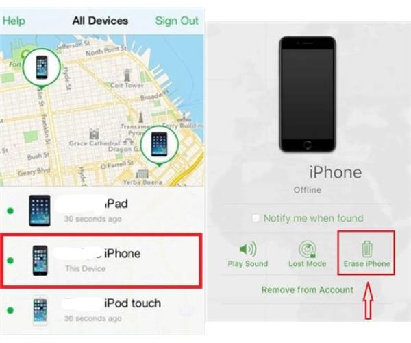 Cari Kod Laluan iPhone Buka Kunci iPhone Saya Tanpa Komputer