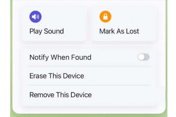 Use iCloud to Remove Account