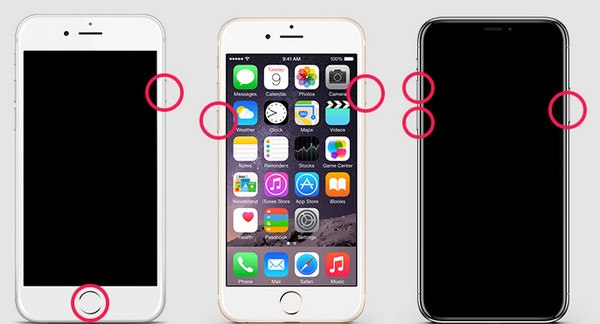 Forceer herstart iPhone