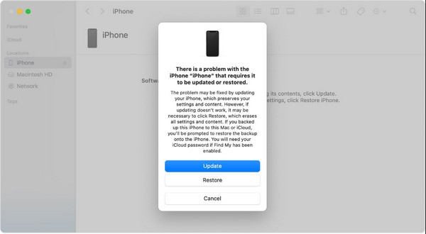 Herstelmodus iPhone
