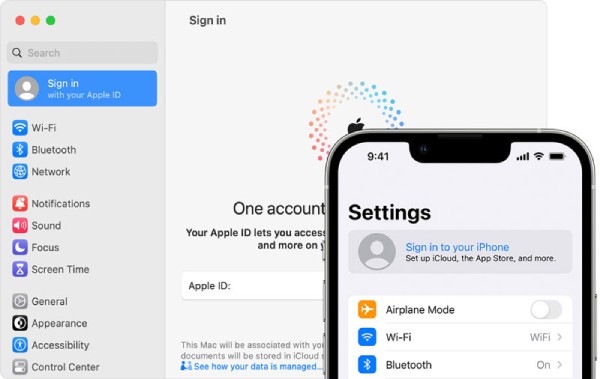 Apple ID -kirjautuminen