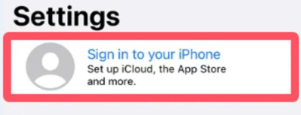 Kirjaudu sisään iPhoneesi