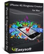 4Easysoft iPhone 4G Ringtone Creator for Mac Box