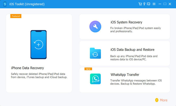 4Easysoft iPhone Data Recovery screenshot