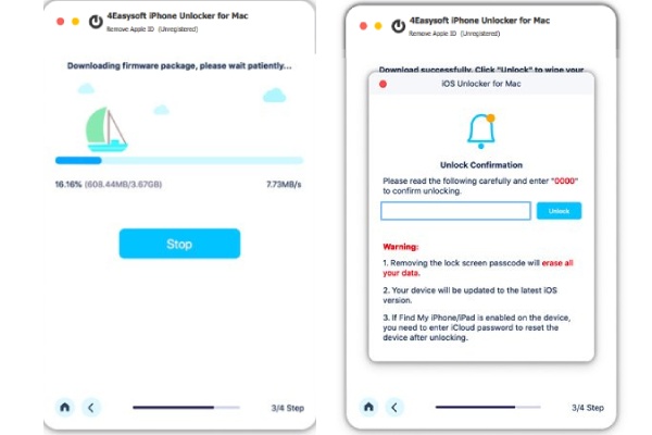 Confirm Removing Apple ID