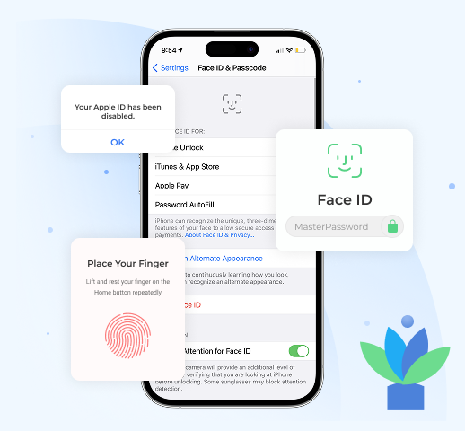 Desbloqueie o iPhone e remova o ID Apple
