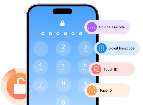 Mở khóa mật mã màn hình iPhone