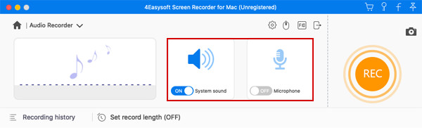 Recording Audio Settings