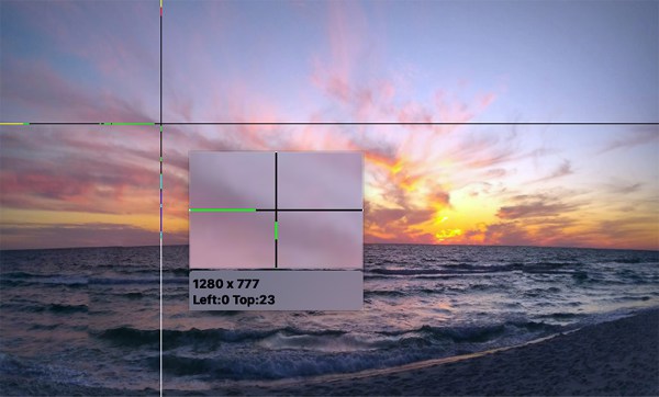 קח את Snapshot Mac