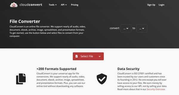 CloudConvert MPEG Converter