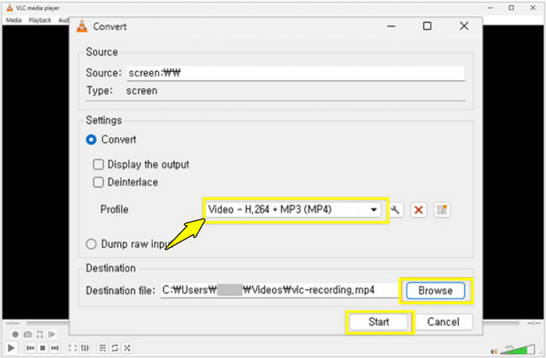 VLC MPEG Converter