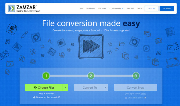 Zamzar Ebook Converter