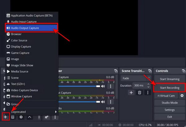Click Audio Setup Windows WASAPI