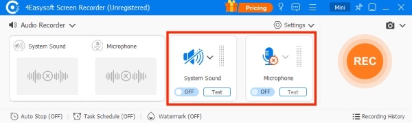 Regola le impostazioni 4easysoft