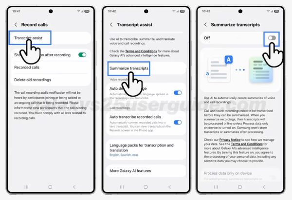 เปิดสรุปบันทึกการถอดเสียง