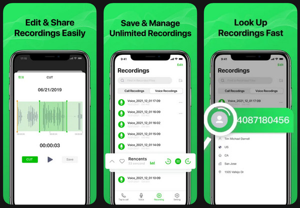 Záznamník telefonních hovorů Nahrávání hovorů WhatsApp