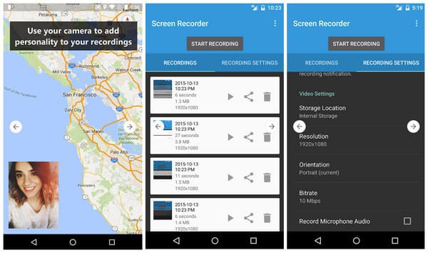 Android Screen Recorder Riv