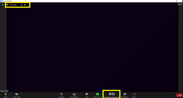 Zoom Kayıt Göstergesi