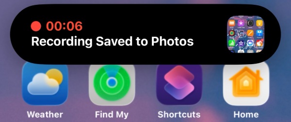 完成 iPhone 螢幕錄製