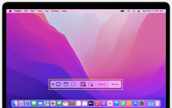 Macの画面録画ショートカット
