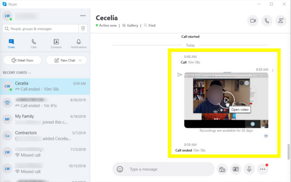 Skype-butikkopptak