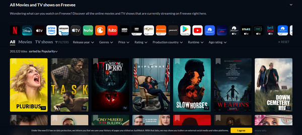 Alternatywy dla filmów Freevee Solar