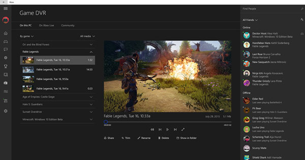Xbox Game Bar